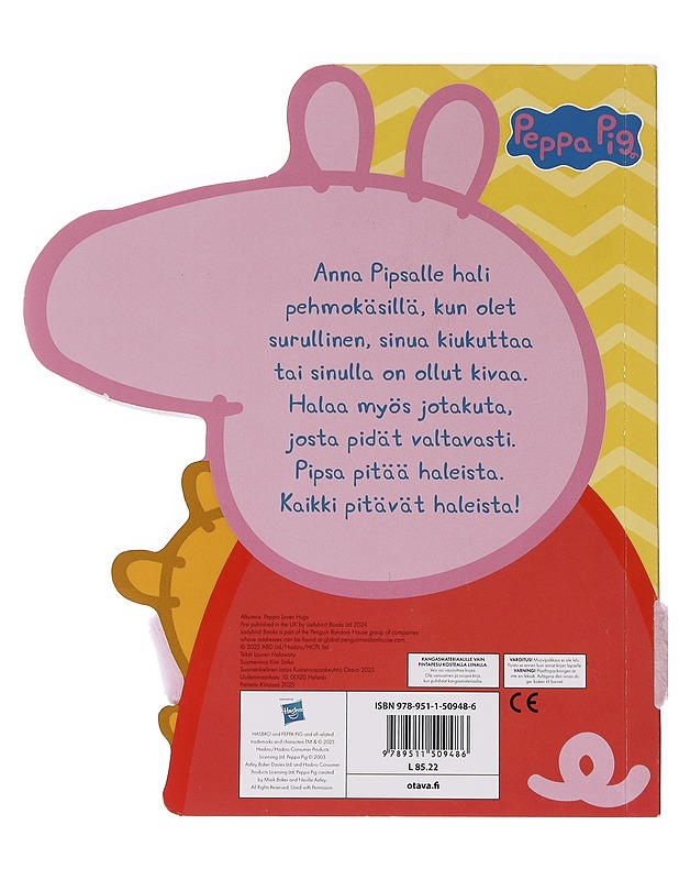 Pipsa pitää haleista! - Holowaty, Lauren - Lastenkirjat - 10105639961 - 1