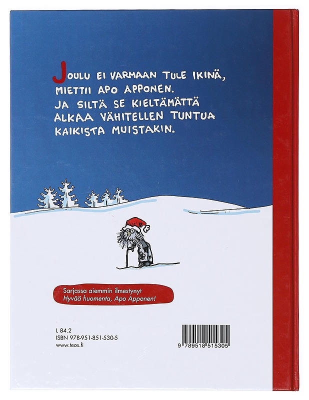 Joulu on jo ovella, Apo Apponen! - Känkänen, Juhani - Lastenkirjat - 10105639971 - 1