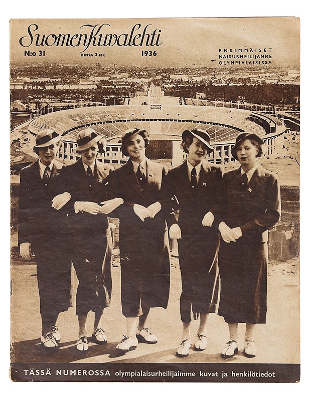 Suomen Kuvalehti N:o 31/1936 - Lehdet - 10105639980 - 0