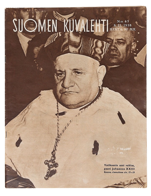 Suomen Kuvalehti N:o 45/1958 - Lehdet - 10105639994 - 0