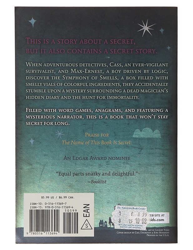 The name of this book is secret - Bosch, Pseudonymous - Romaanit ja novellit - 10105639997 - 1