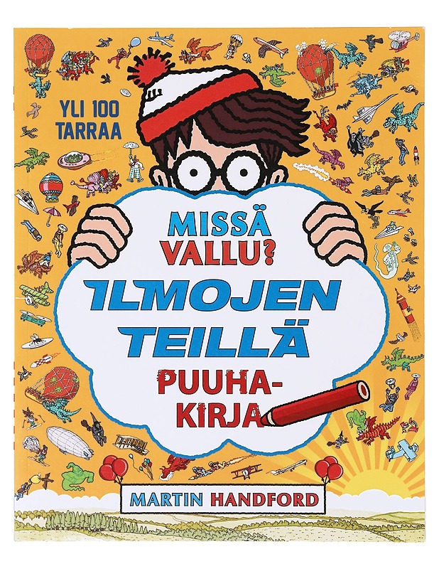 Missä Vallu? : Ilmojen teillä puuhakirja - Handford, Martin - Lastenkirjat - 10105640002 - 0