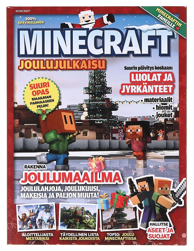 Minecraft : Joulujulkaisu - Anja Lindqvist  - Lastenkirjat - 10105640008 - 0