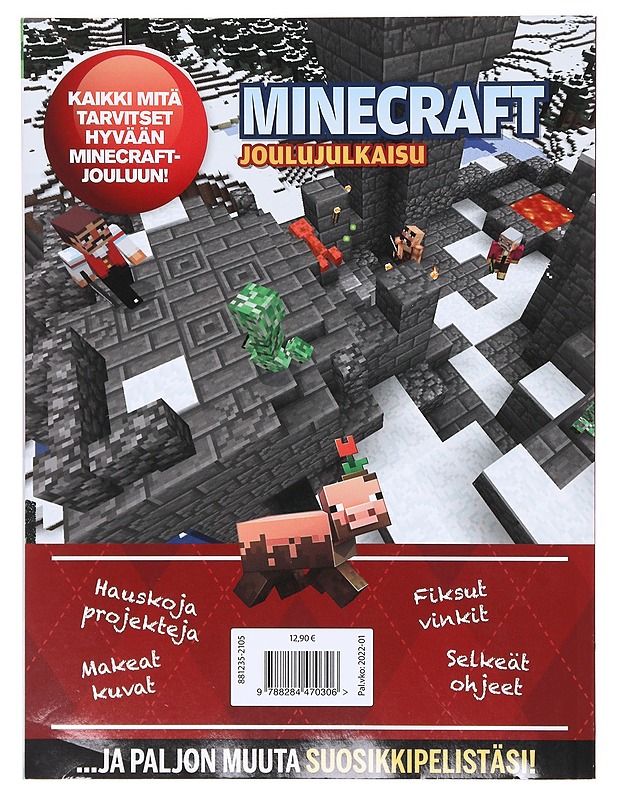 Minecraft : Joulujulkaisu - Anja Lindqvist  - Lastenkirjat - 10105640008 - 1