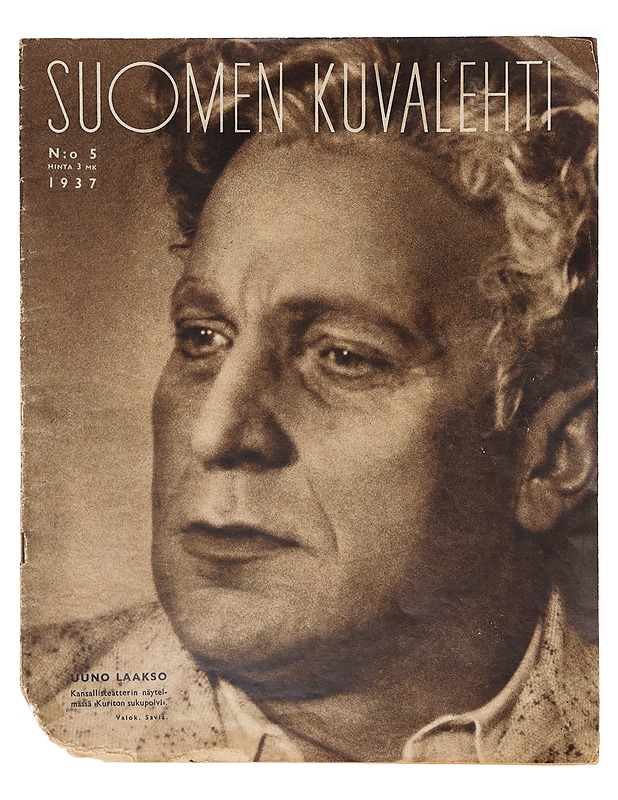 Suomen Kuvalehti N:o 5/1937 - Lehdet - 10105640021 - 0