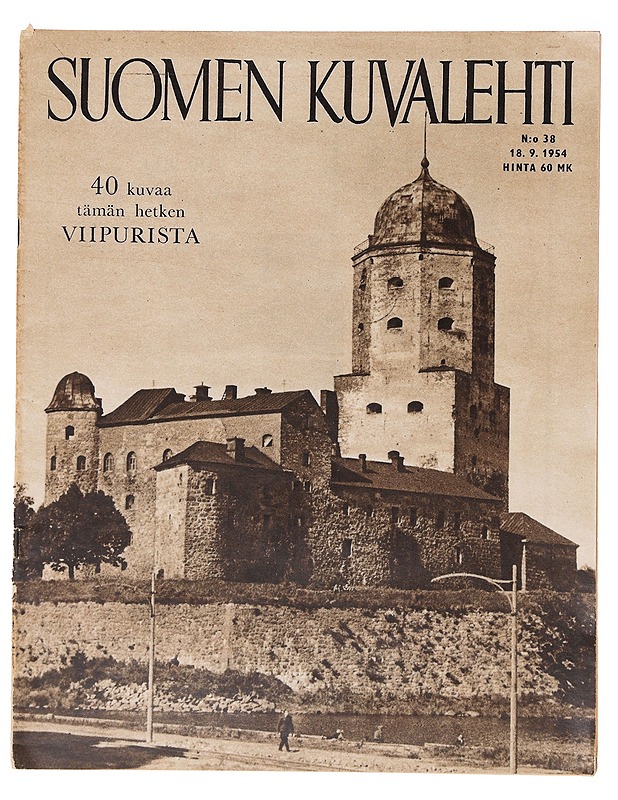 Suomen Kuvalehti N:o 38/1954 - Lehdet - 10105640031 - 0