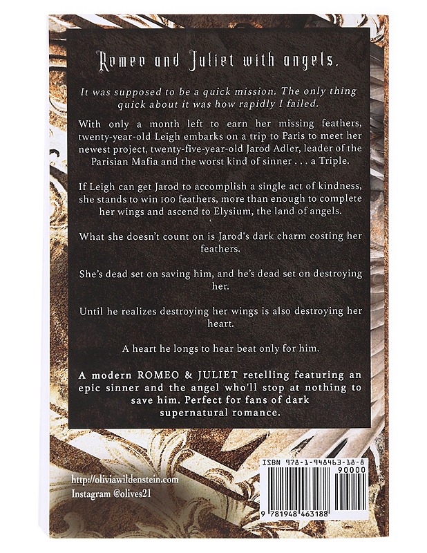 Feather: Angels of Elysium Book 1 - Olivia Wildenstein - Fantasia- ja scifi - 10105640069 - 1