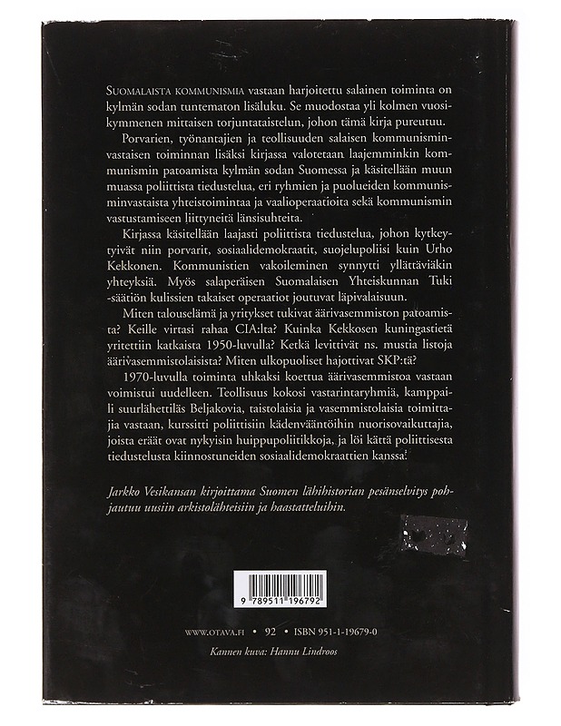 Salainen sisällissota - Jarkko Vesikansa - Historiakirjat - 10105640078 - 1