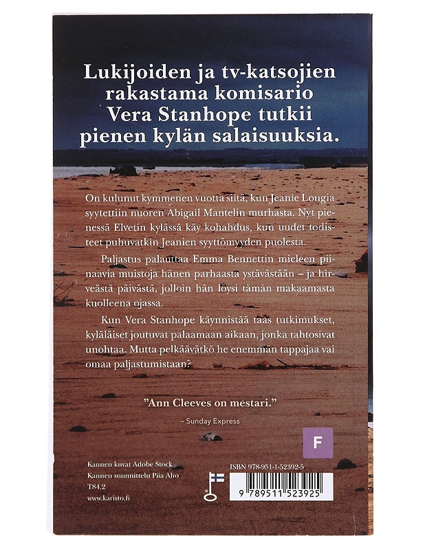 Väärä todistus : Vera Stanhope tutkii - Cleeves, Ann - Romaanit ja novellit - 10105640087 - 1