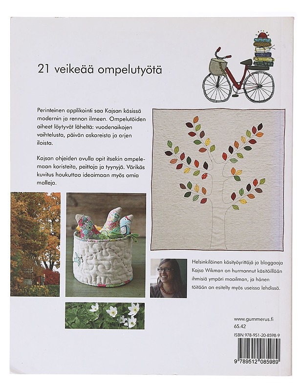 Kajsan iloiset tilkut : 21 ompelutyötä - Wikman, Kajsa - Tietokirjat ja oppaat - 10105640089 - 1