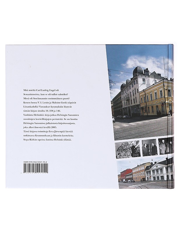 Vanhinta Helsinkiä : kertomuksia Kluuvin ja Kruununhaan kortteleista - Järvenpää, Eeva - Historiakirjat - 10105640100 - 1