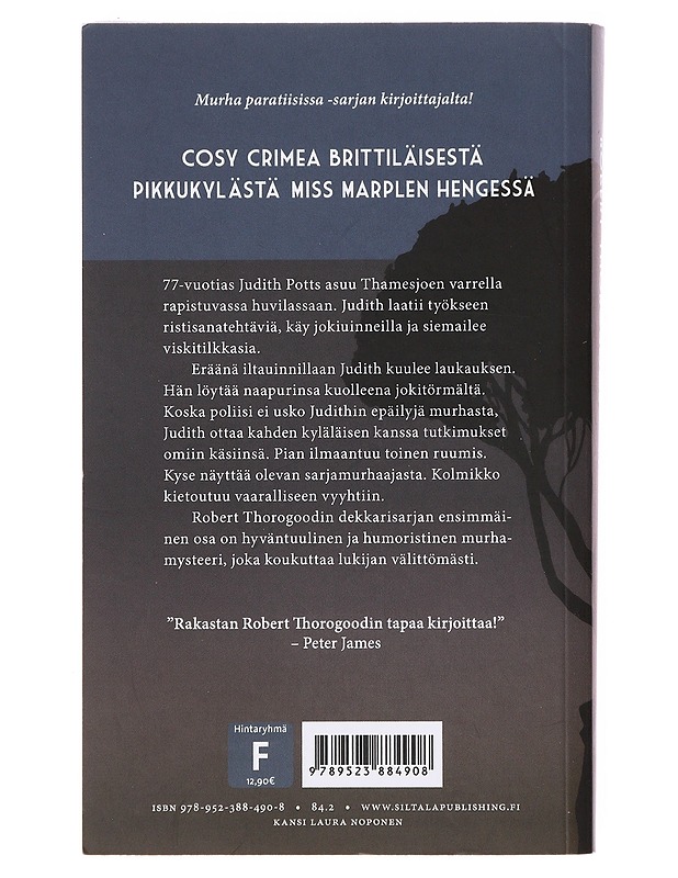 Thamesjoen murhat, osa 1. - Thorogood, Robert - Romaanit ja novellit - 10105640104 - 1
