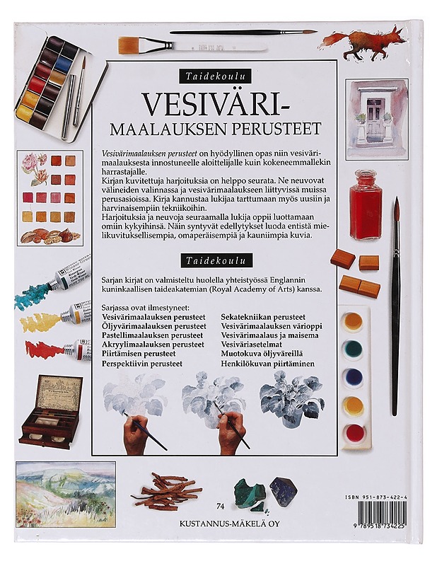 Vesivärimaalauksen perusteet : Ray Smith (toim.) - Tietokirjat ja oppaat - 10105640112 - 1