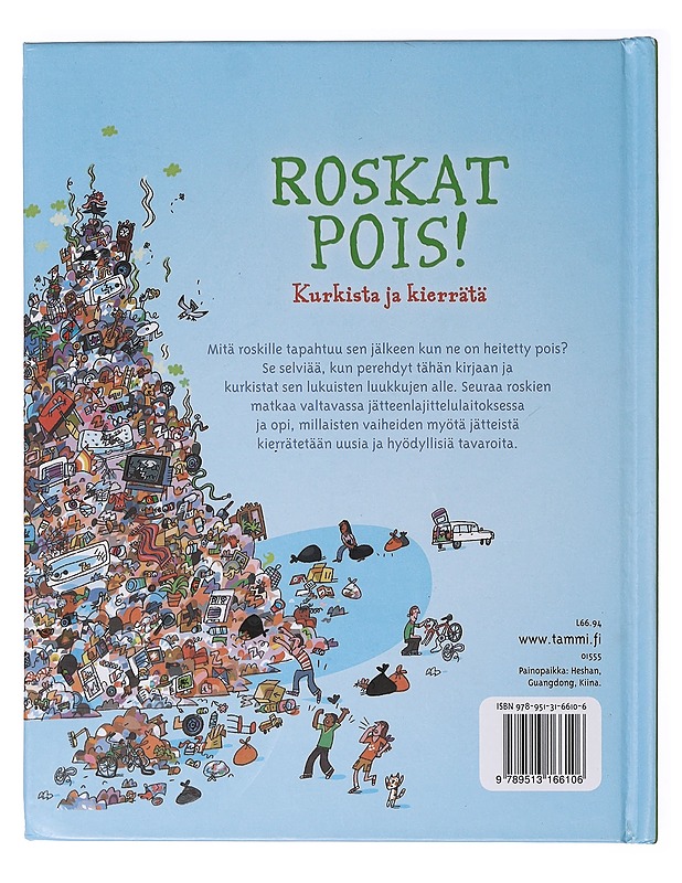 Roskat pois! : Kurkista ja kierrätä - Frith, Alex - Tietokirjat ja oppaat - 10105640118 - 1