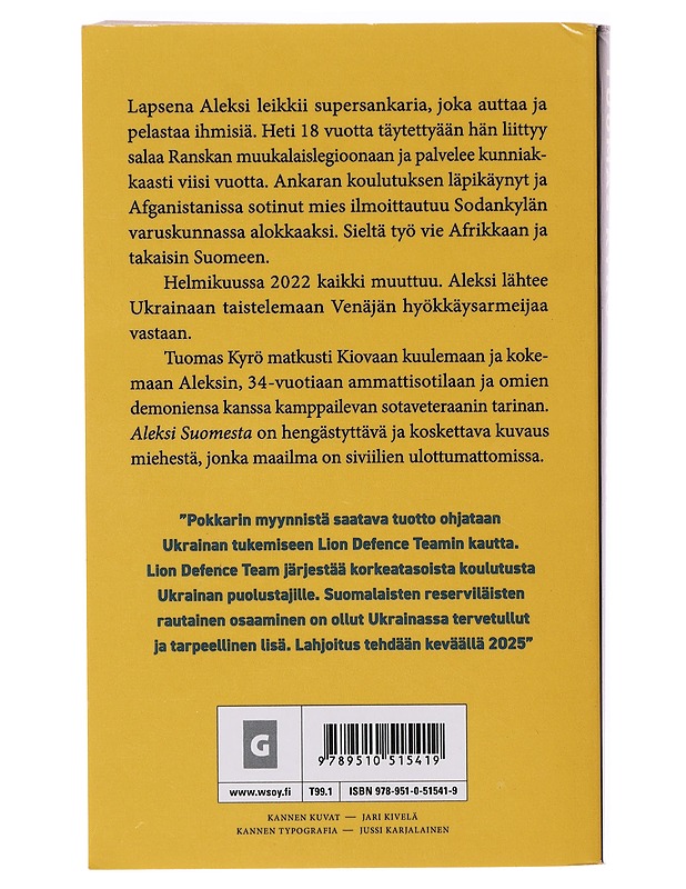 Aleksi Suomesta - Tuomas Kyrö - Elämäkerrat ja muistelmat - 10105640127 - 1