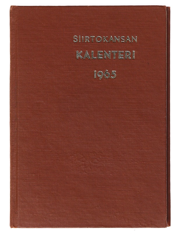 Siirtokansan kalenteri 1965 - Historiakirjat - 10105640139 - 0
