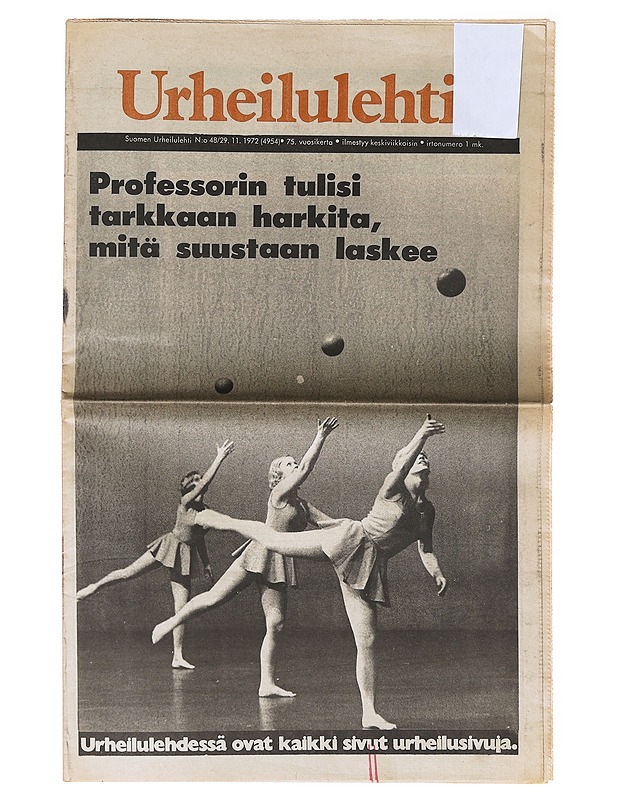 Suomen Urheilulehti no 48/29.11.1972 - Lehdet - 10105640151 - 0