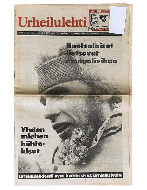 Suomen Urheilulehti no 7/14.2.1973   - Lehdet - 10105640152 - 0