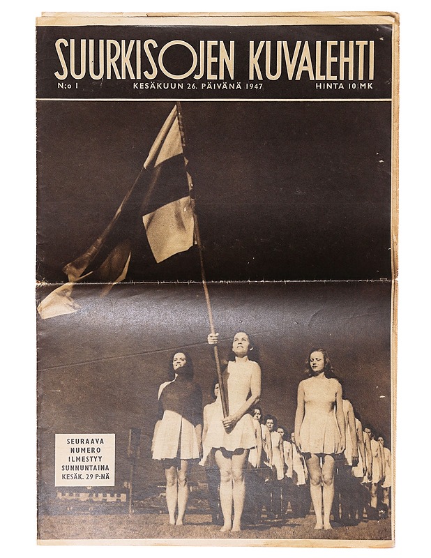 Suurkisojen kuvalehti no 1/26.6.1947 - Lehdet - 10105640162 - 0