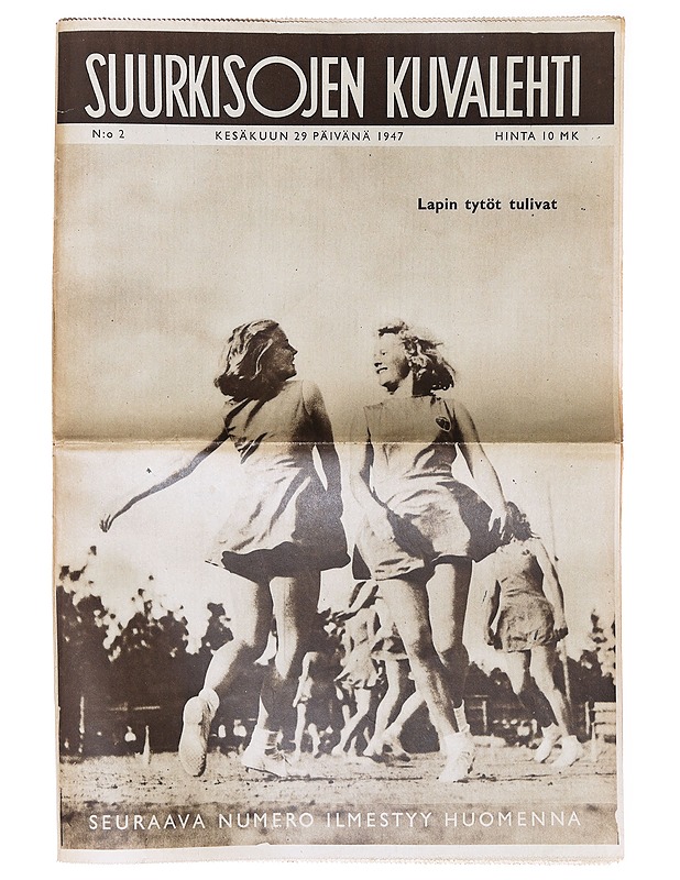 Suurkisojen kuvalehti no 2/29.6.1947 - Lehdet - 10105640163 - 0