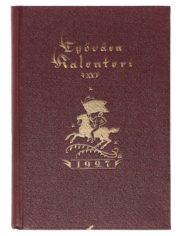 Työväen kalenteri 1927 - Sos.dem. puoluetoim. - Tietokirjat ja oppaat - 10105640178 - 0