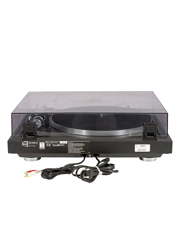 DUAL CS 505-4 hihnavetoinen levysoitin - Audio - 10105640188 - 2