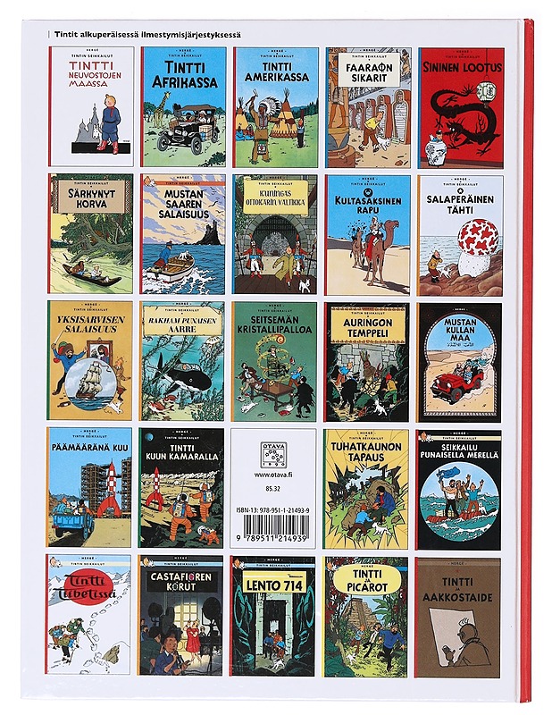 Mustan saaren salaisuus - Hergé, 1907-1983 - Sarjakuvat - 10105640190 - 1