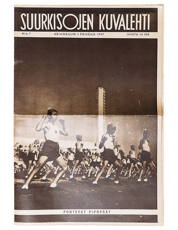 Suurkisojen kuvalehti no 7/4.7.1947 - Lehdet - 10105640207 - 0