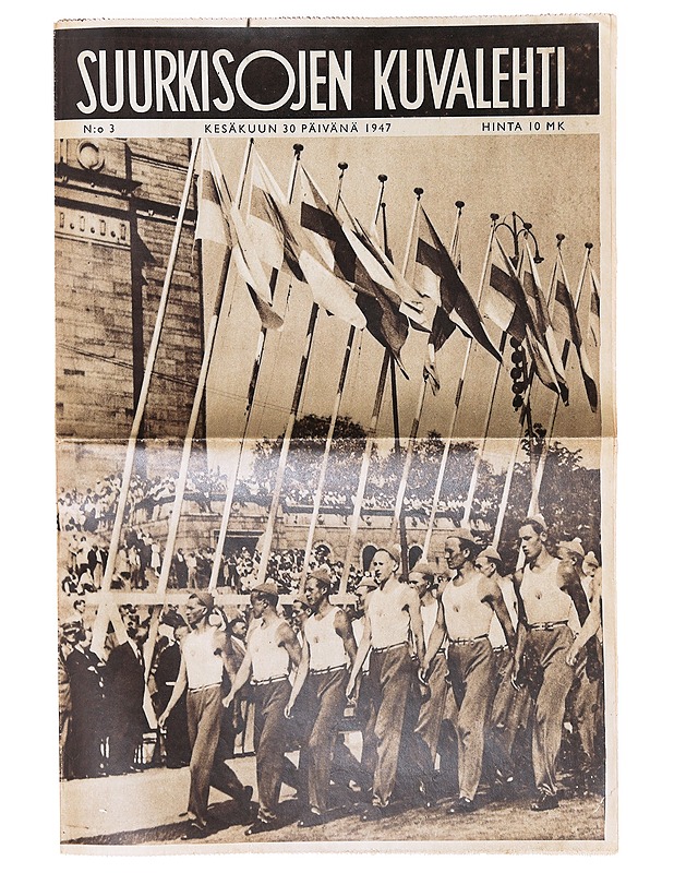 Suurkisojen kuvalehti no 3/30.6.1947 - Lehdet - 10105640219 - 0