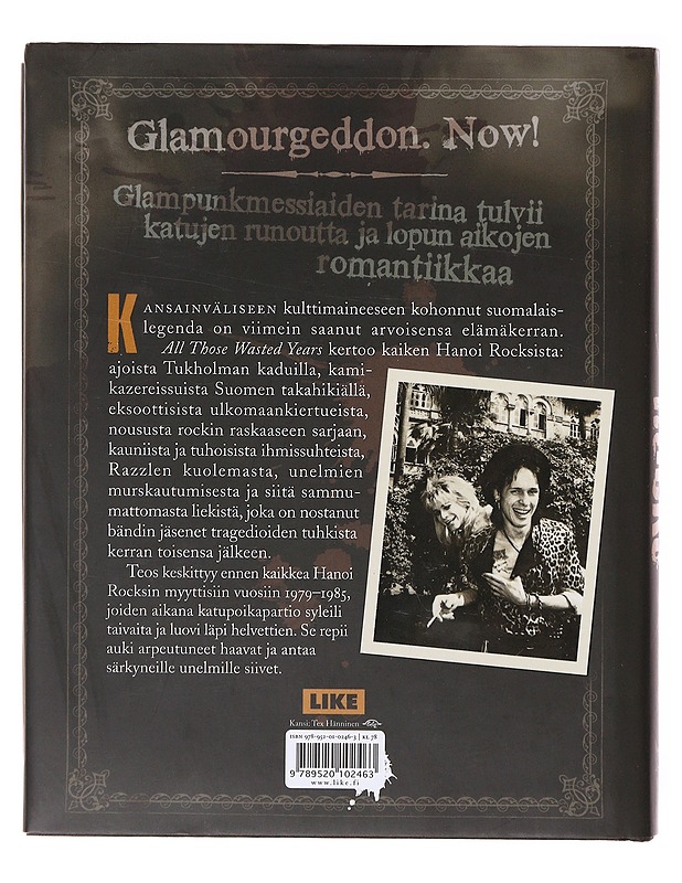 Hanoi Rocks / all those wasted years - Väntänen, Ari - Tietokirjat ja oppaat - 10105640239 - 1