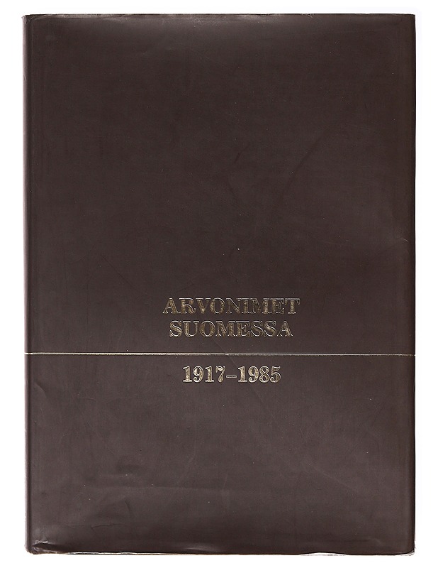 Arvonimet Suomessa 1917-1985 - Segercrantz, Stig-Göran - Tietokirjat - 10105640241 - 0