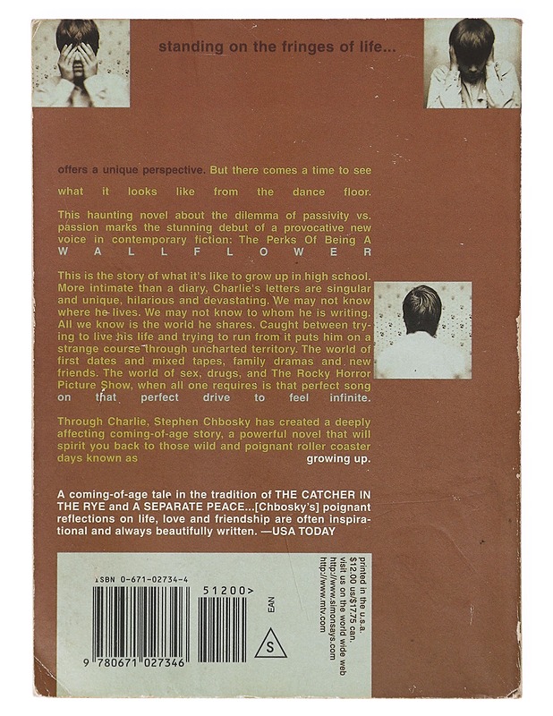 The perks of being a wallflower - Stephen Chbosky - Romaanit ja novellit - 10105640256 - 1