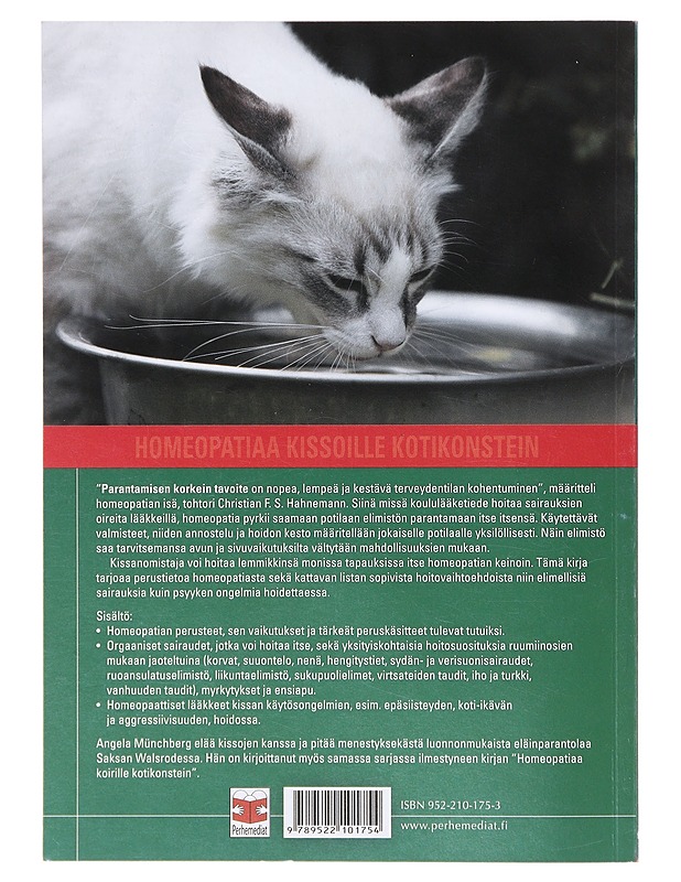 Homeopatiaa kissoille kotikonstein - Münchberg, Angela - Tietokirjat ja oppaat - 10105640293 - 1