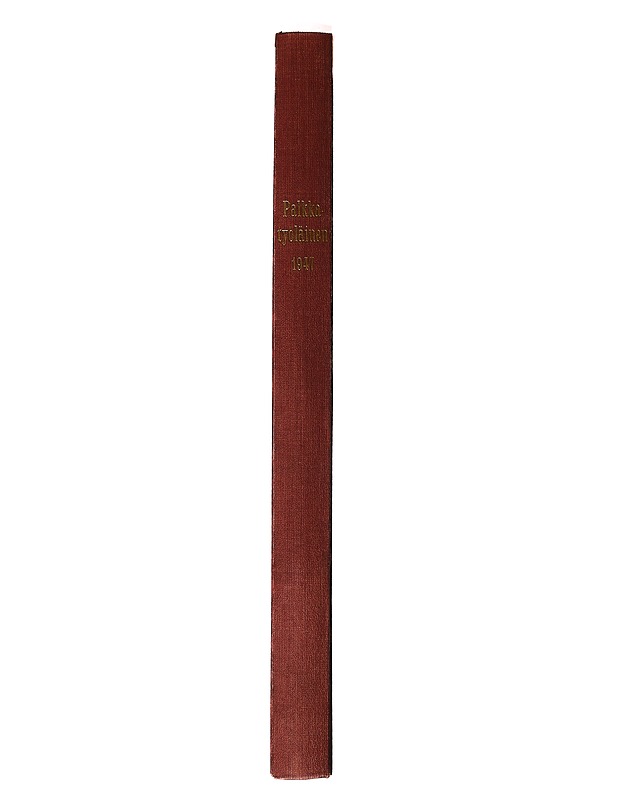 Palkkatyöläinen 1947 - SAK  - Historiakirjat - 10105640295 - 1