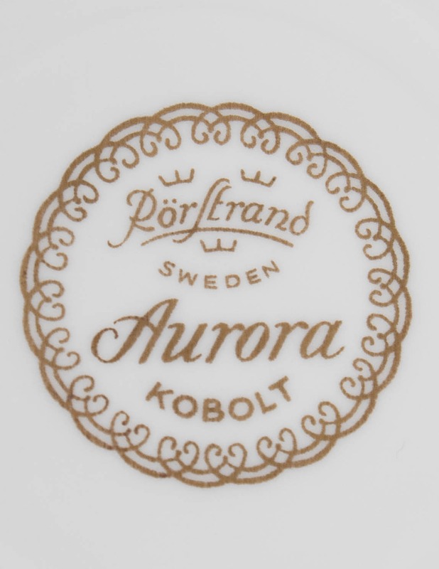 RÖRSTRAND Aurora Kobolt kahvikuppi ja aluslautanen - Designsuosikit - 10105640303 - 2