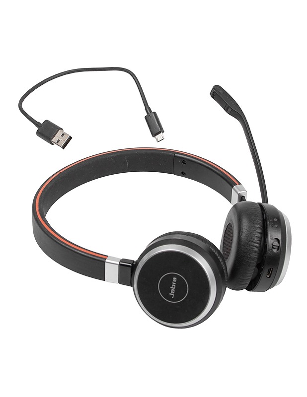 JABRA Evolve 65 langattomat toimistokuulokkeet mikillä - Audio - 10105640312 - 0