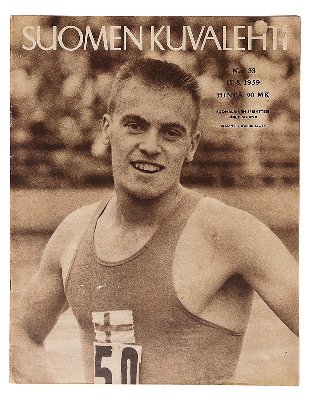 Suomen kuvalehti 1959 No 33 - Lehdet - 10105640322 - 0