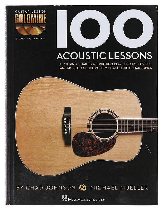 100 acoustic lessons - Johnson, Chad - Tietokirjat ja oppaat - 10105640323 - 0