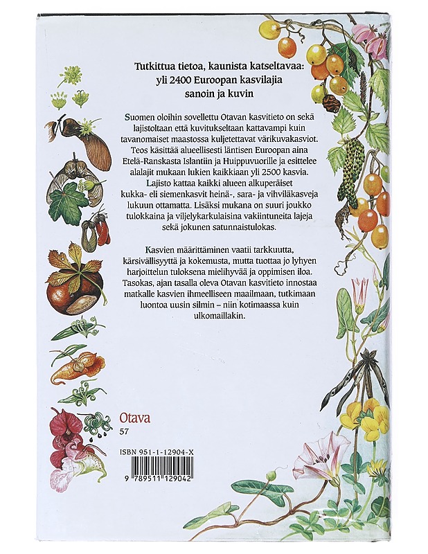 Otavan kasvitieto / yli 2400 Euroopan kasvilajia - Blamey, Marjorie - Tietokirjat ja oppaat - 10105640334 - 1