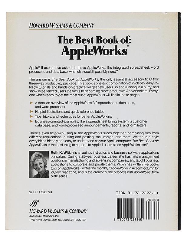 The best book of AppleWorks - Ruth K. Witkin - Tietokirjat ja oppaat - 10105640358 - 1