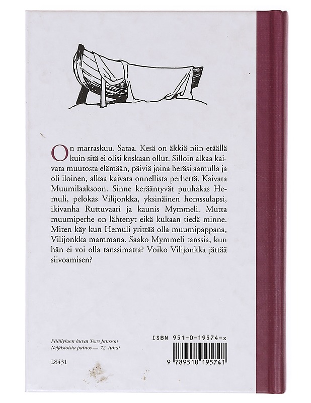 Muumilaakson marraskuu - Jansson, Tove - Lastenkirjat - 10105640374 - 1