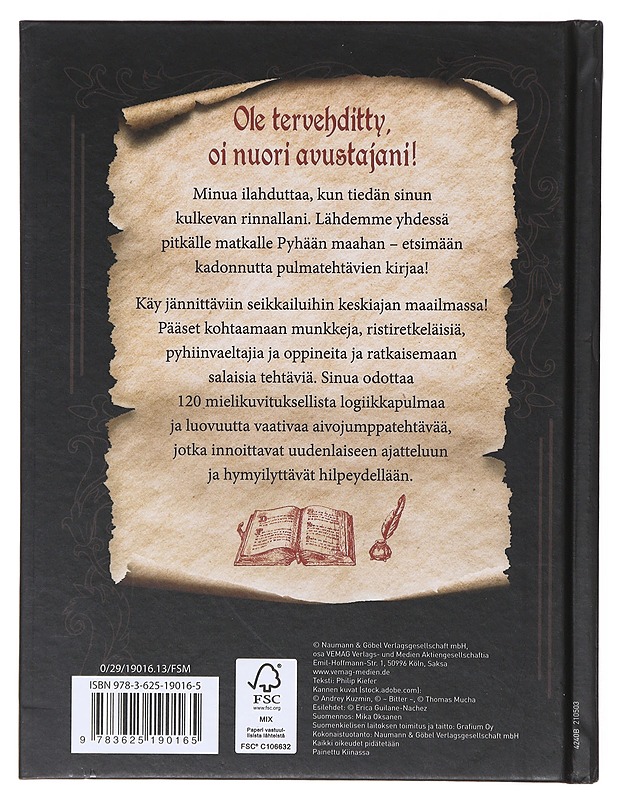 Keskiaika-logiikkapulmat - Kiefer, Philip - Tietokirjat ja oppaat - 10105640385 - 1
