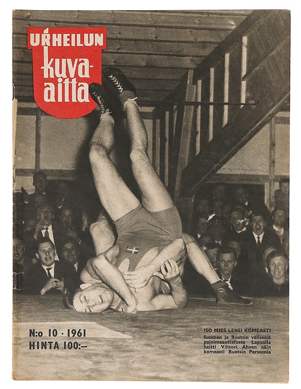 Urheilun kuvaaitta 1961 No 10 - Lehdet - 10105640387 - 0
