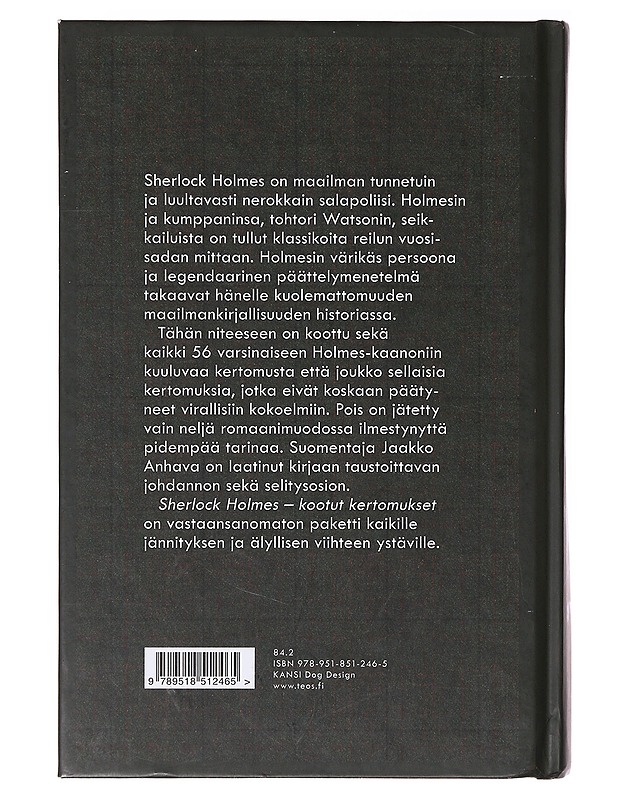 Sherlock Holmes / kootut kertomukset - Doyle, Arthur Conan - Romaanit ja novellit - 10105640415 - 1