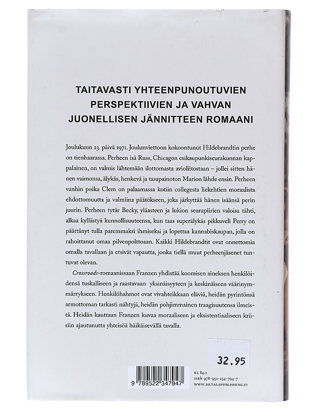 Crossroads - Franzen, Jonathan - Romaanit ja novellit - 10105640410 - 1