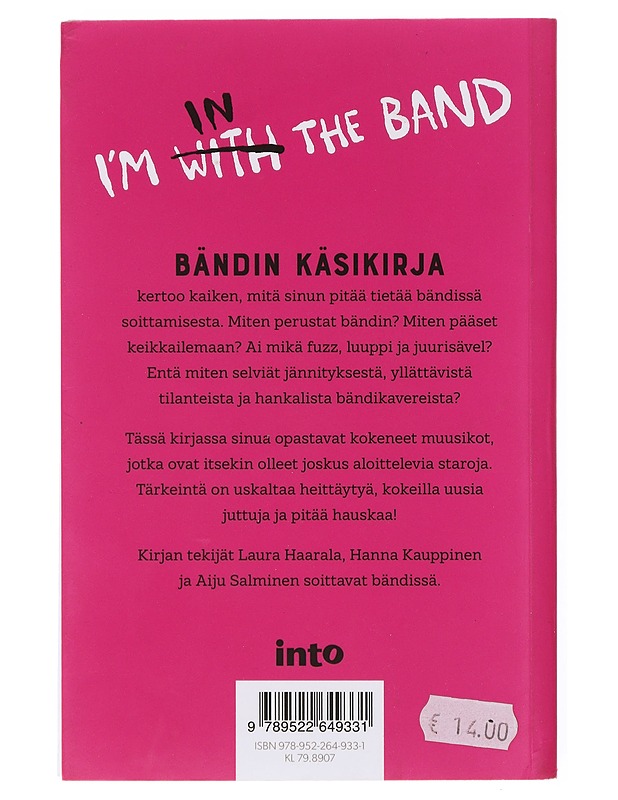 Bändin käsikirja - Kauppinen, Hanna - Tietokirjat ja oppaat - 10105640434 - 1