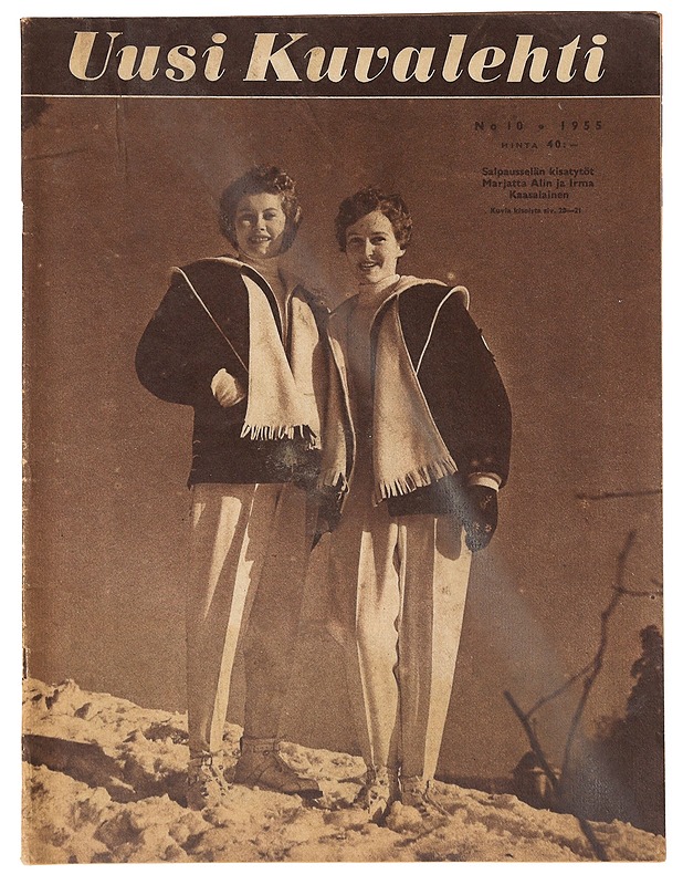Uusi Kuvalehti 1955 No 10 - Lehdet - 10105640437 - 0