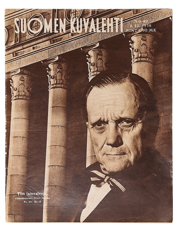 Suomen Kuvalehti 1958 No 49 - Lehdet - 10105640439 - 0