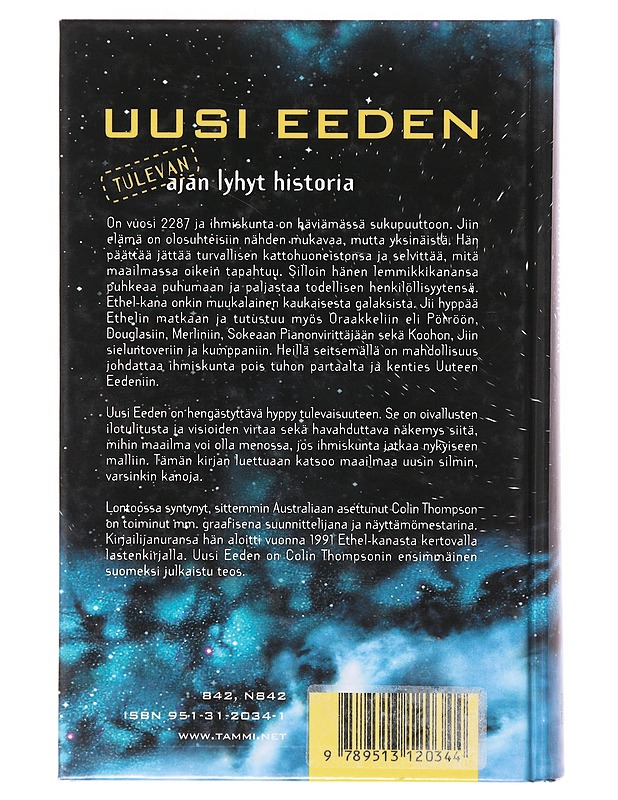 Uusi Eeden - Thompson, Colin - Fantasia- ja scifi - 10105640452 - 1