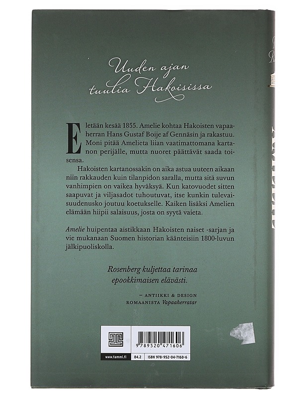 Amelie - R.M. Rosenberg - Romaanit ja novellit - 10105640455 - 1
